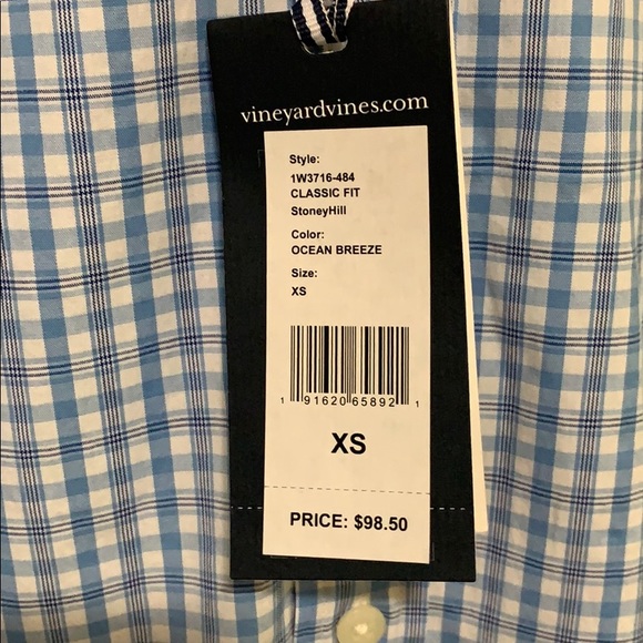 Vineyard Vines-Ocean Breeze StoneyHill Dress Shirt - Picture 5 of 7